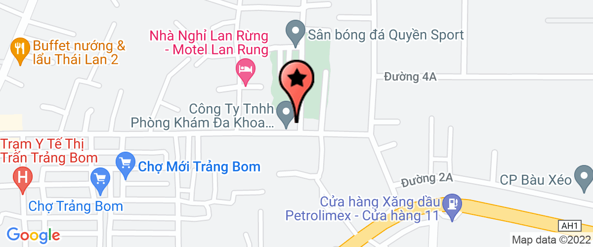 Map go to Long Nhat Hoang Company Limited