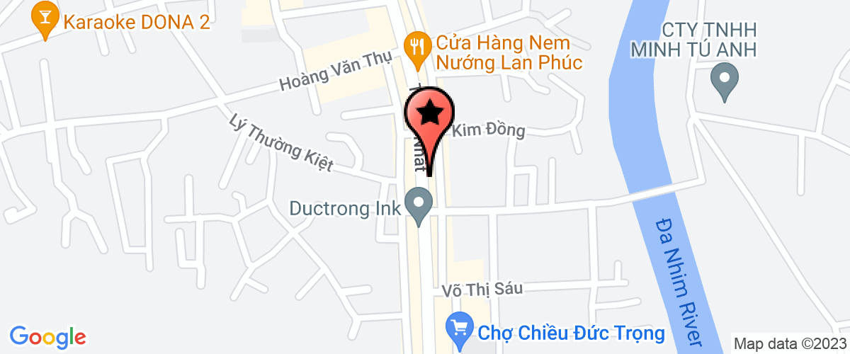 Bản đồ đến Công Ty TNHH Thương Mại Dịch Vụ Huy Thanh Hoàng