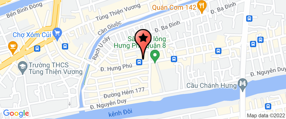 Bản đồ đến Công Ty TNHH Một Thành Viên Thương Mại Xuất Nhập Khẩu Mekong Sài Gòn