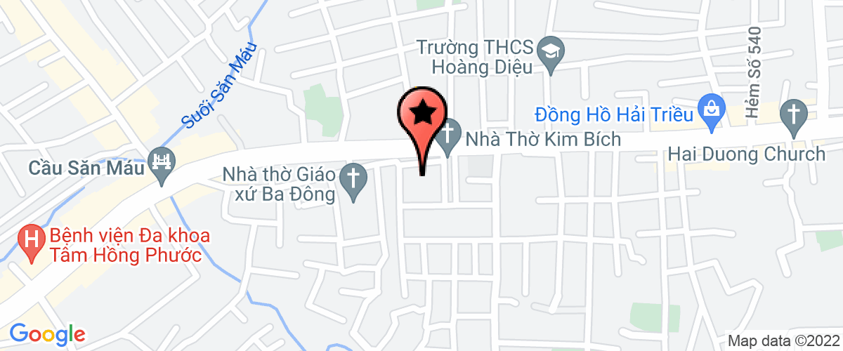 Map go to Dai Nam Viet Travel Service Trading Company Limited
