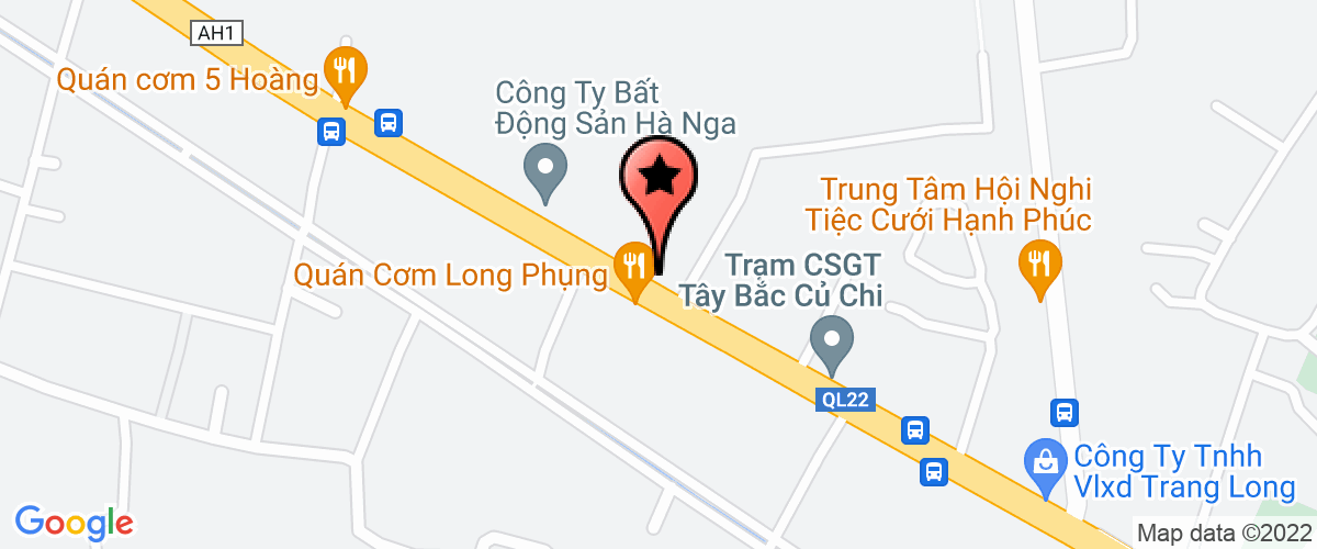 Map go to Vinh Thinh Aluminium Trading Production Company Limited