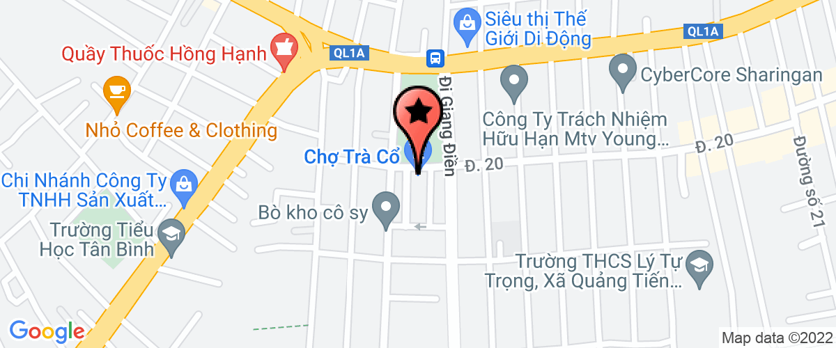 Map go to Bao Linh Phat Company Limited