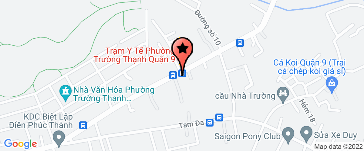 Map go to Thien Nam Windows Service Trading Production Company Limited