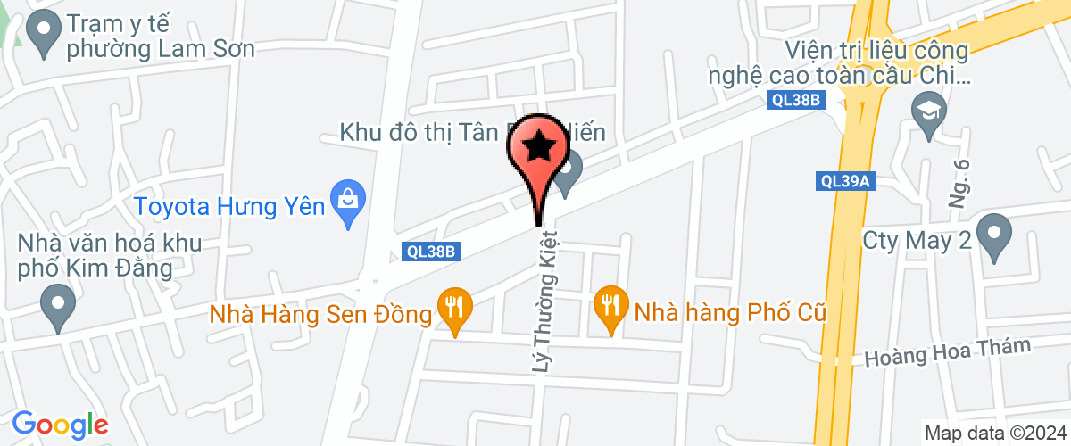 Map go to Vina Dj VietNam Company Limited