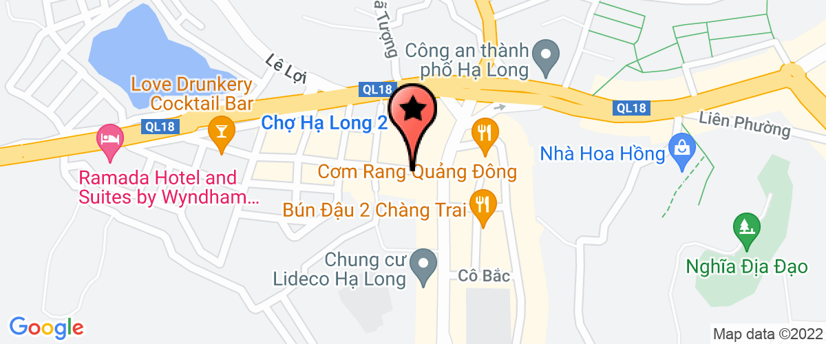 Map go to Tru Moi Diet Con Trung Song Gia And Joint Stock Company
