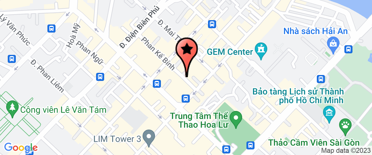 Map go to Dinh GiA VietNam Real-Estate Joint Stock Company