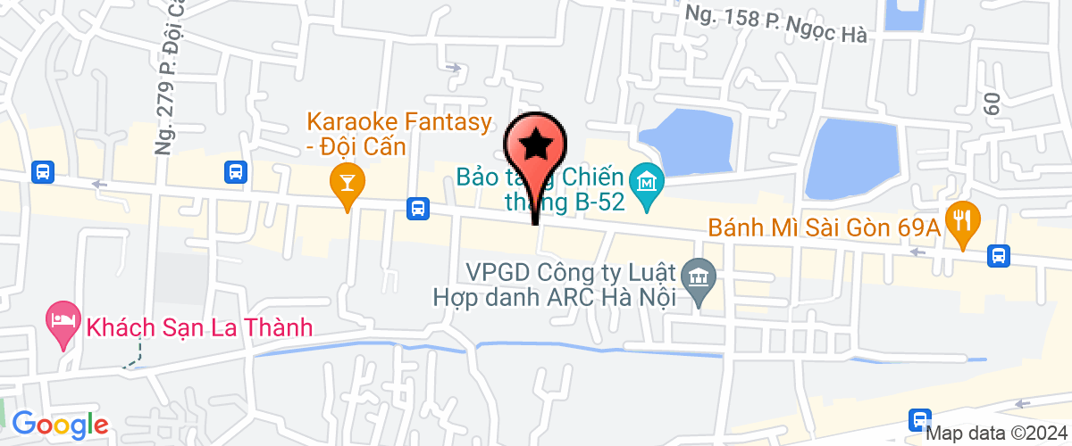 Map go to Nhat Vuong Transportation and Trading Company Limited