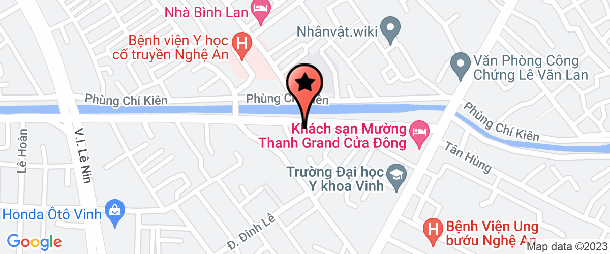 Bản đồ đến Công Ty TNHH Thương Mại Và Dịch Vụ Tổng Hợp Vương Đình
