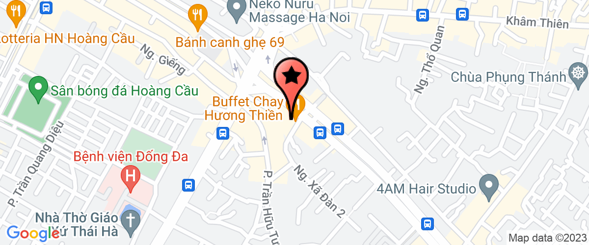 Map go to Thanh Hau Sound Light Joint Stock Company