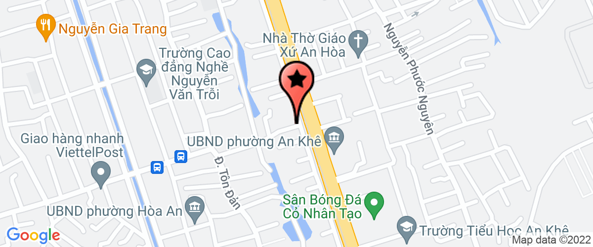 Map go to Chien Phat Joint Stock Company