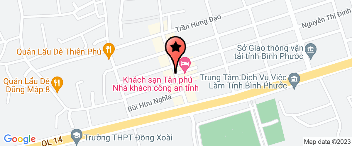Bản đồ đến Công Ty TNHH MTV Dịch Vụ Quảng Cáo Hiếu Minh Thịnh