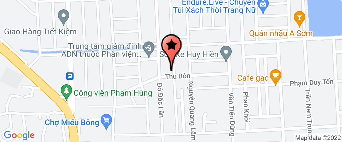 Map go to Tuan Trieu Window Company Limited