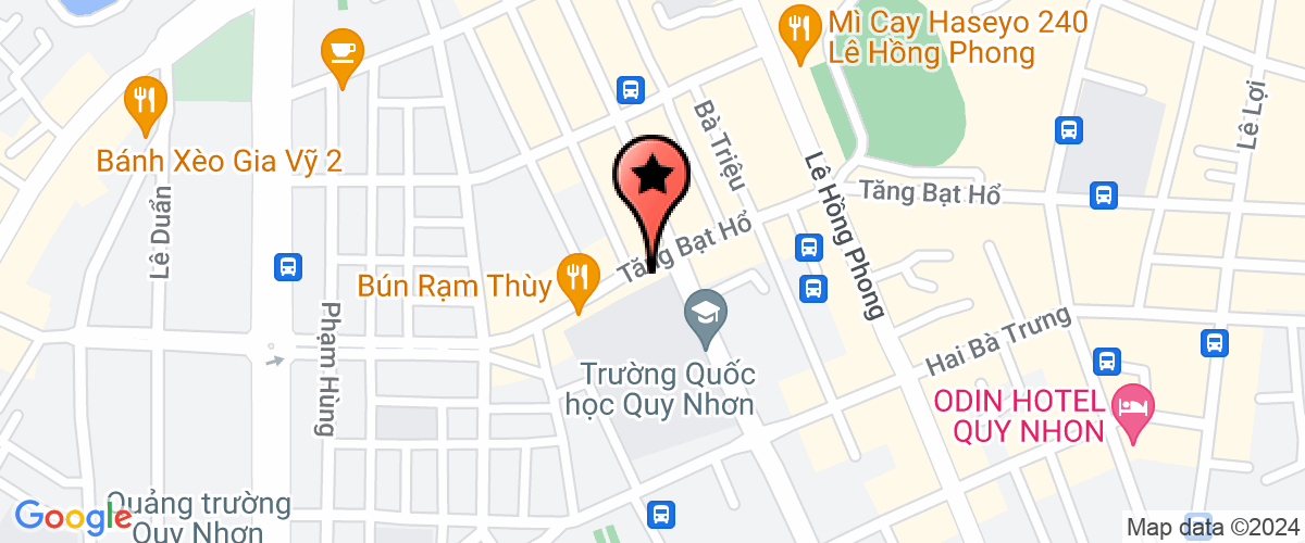 Map go to TMDV Vat Nuoi Mien Trung Seedling Company Limited