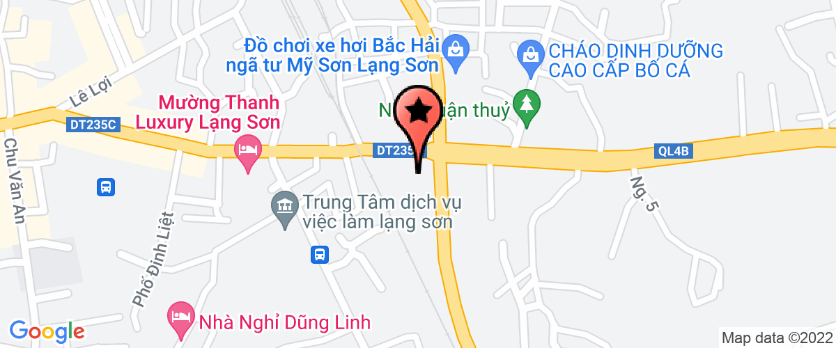 Bản đồ đến Công Ty TNHH Sơn An Lạng Sơn