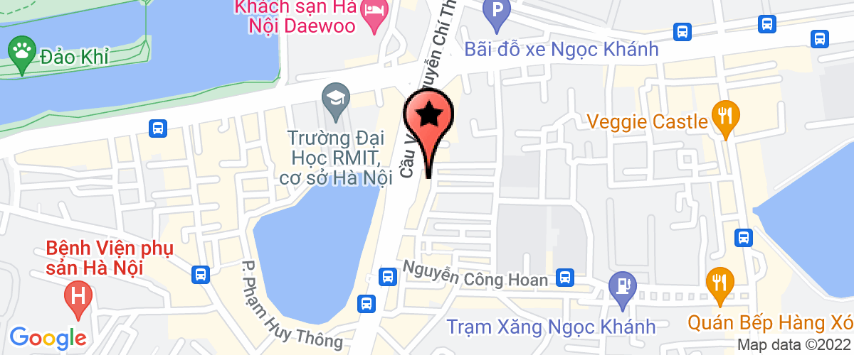 Map go to Ngoi Sao Xanh Travel And Trading Investment Company Limited