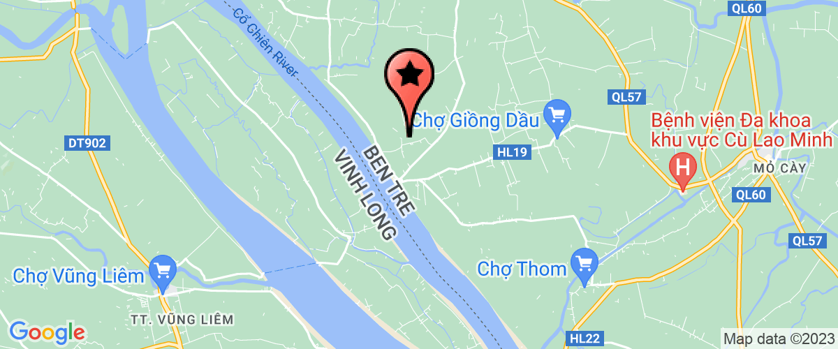 Map go to Hoang Thanh Building Materials Company Limited