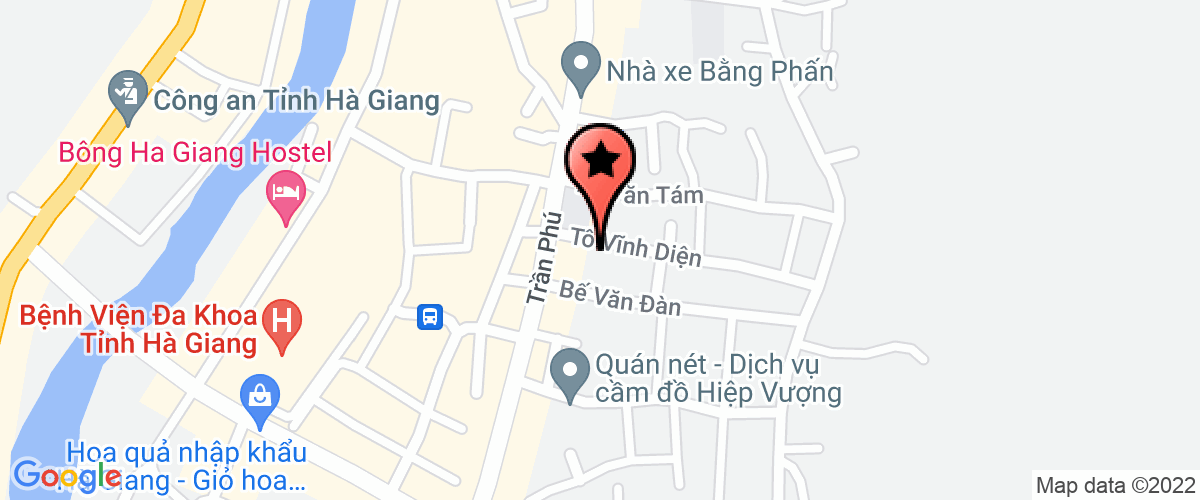 Map go to Che Lung Phin Joint Stock Company