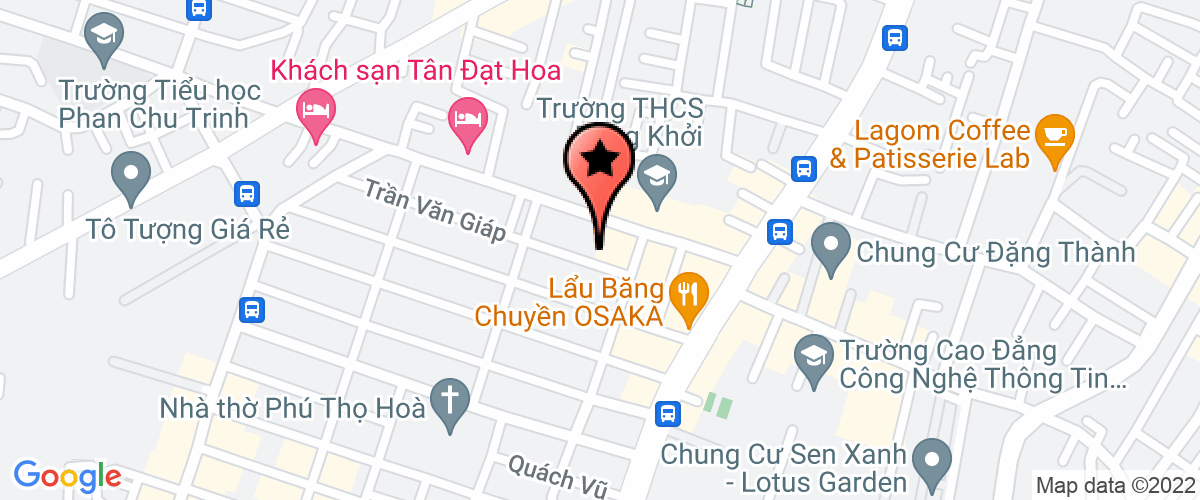 Map go to Hung Dai Viet Service Trading Corporation