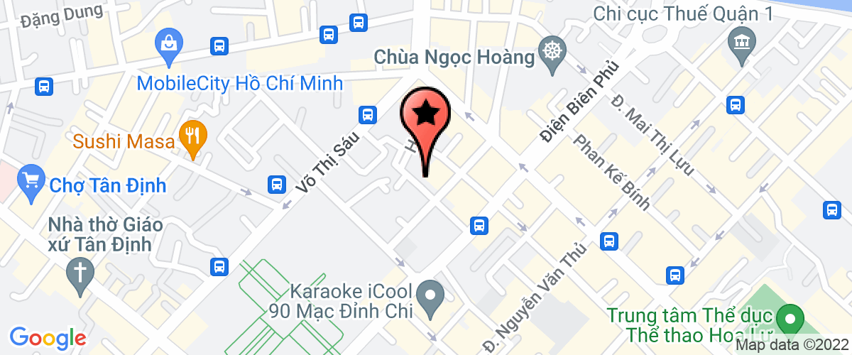 Map go to Thu Hoi Cong No Phap Ly Service Company Limited