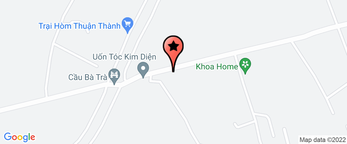 Map go to Vuong Minh Tien Giang Construction Company Limited