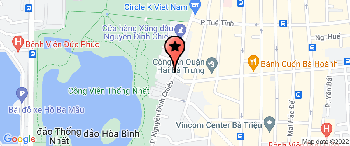 Map go to Viet Nam Hmg Medical Service Trade Company Limited