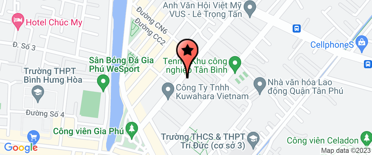 Map go to My Nhat Company Limited