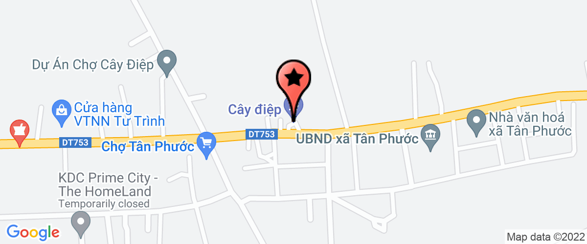 Map go to Thanh Huy Anpha Company Limited