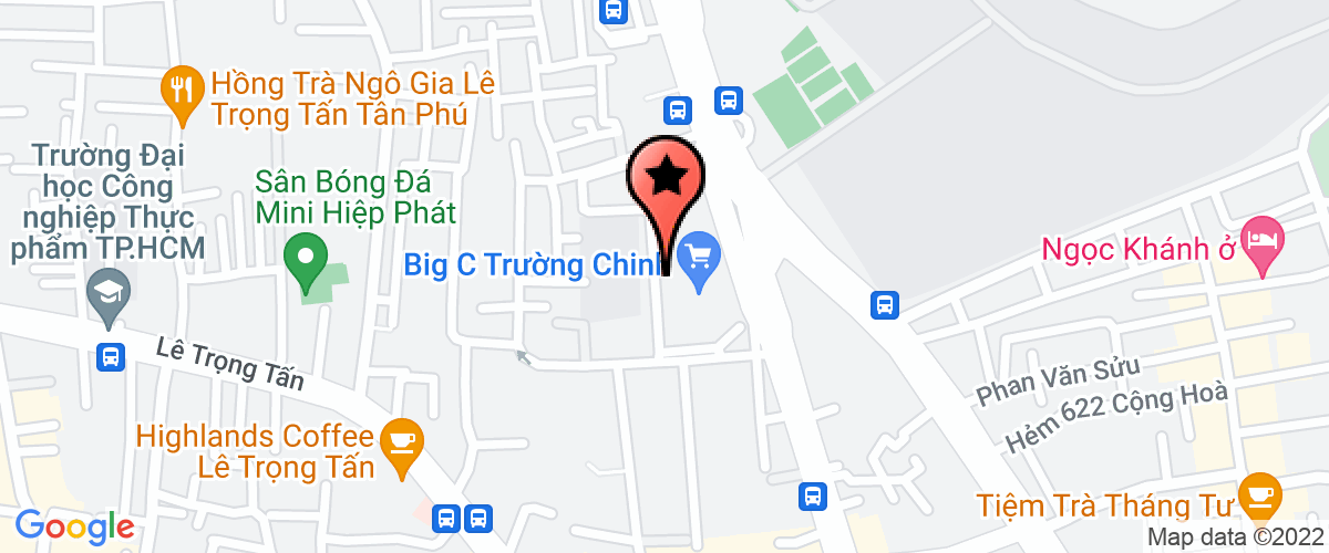Map go to Thanh Cong Interior Decoration Company Limited
