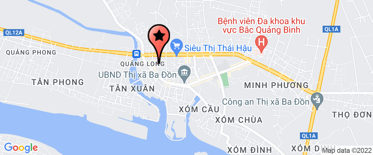Map go to Tram y te xa Quang Minh