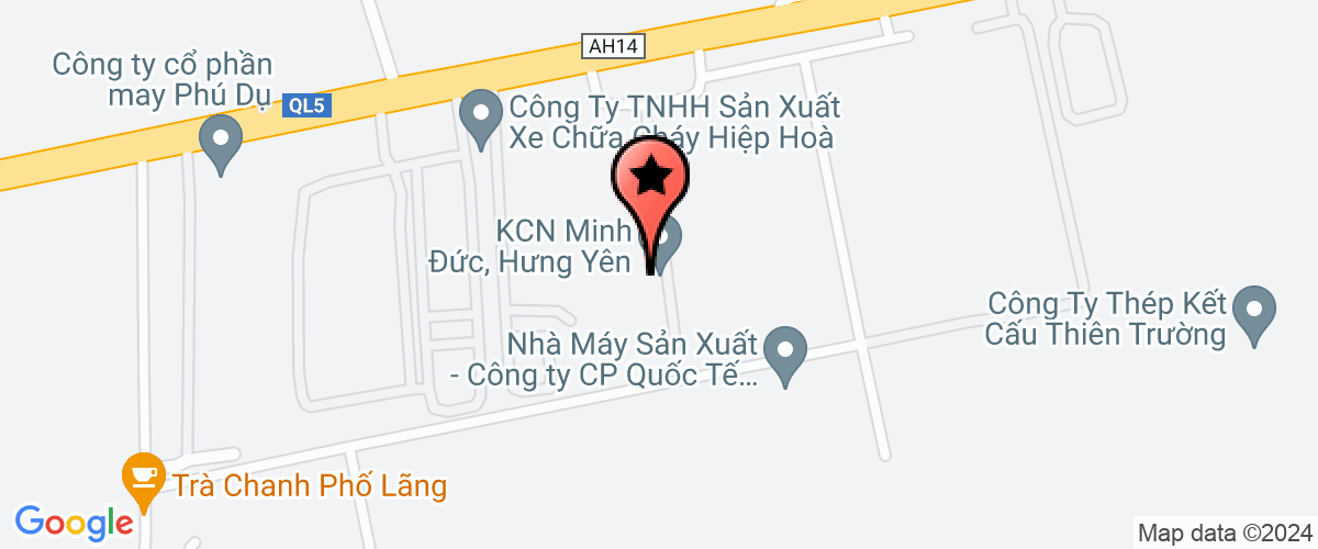 Map go to Branch of Hung Yen  A Chau Industry Technical Joint Stock Company