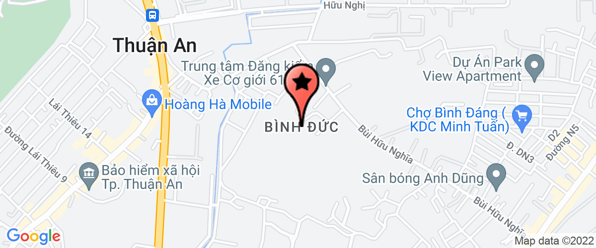 Map go to TM-DV Linh Minh Chau Company Limited