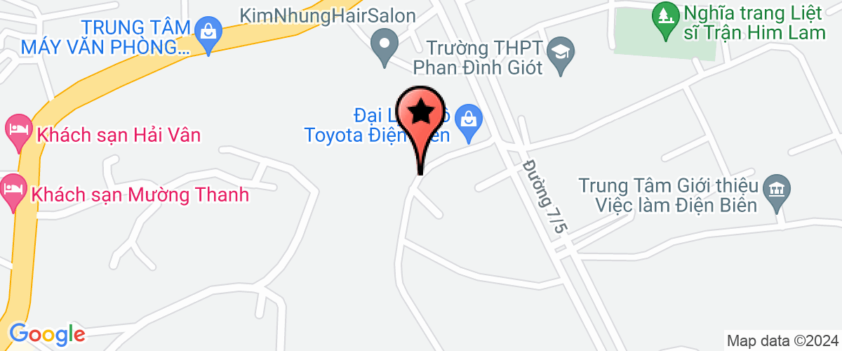 Map go to Phuong Cuong Viet Nam Trading Import Export Joint Stock Company