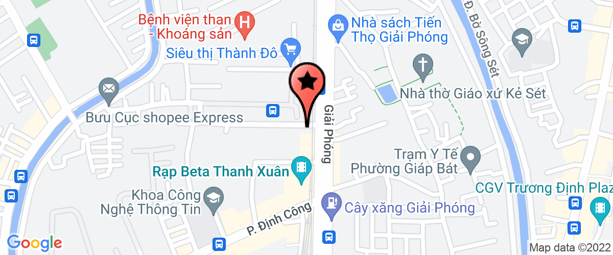 Bản đồ đến Công Ty TNHH Đầu Tư Thương Mại Quốc Tế Minh Phát