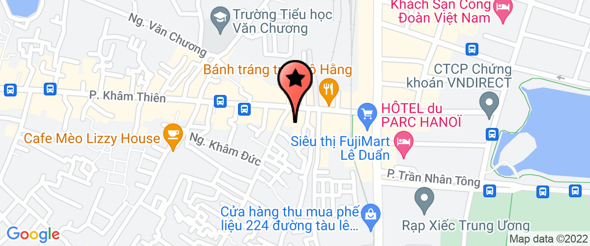Map go to Van phong dai dien Excelpoint Systems (Pte) Ltd tai Ha Noi