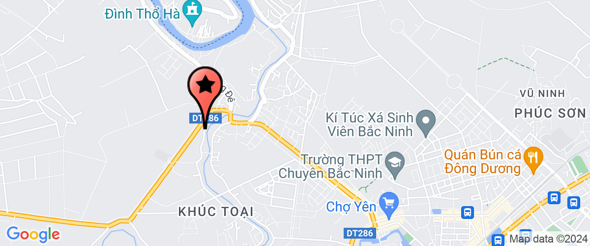 Map go to thuong mai va xay dung Gia Long Company Limited