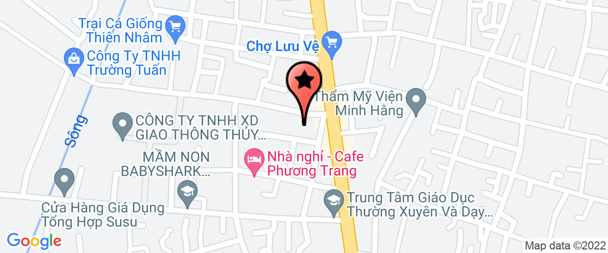 Bản đồ đến Công ty TNHH dịch vụ thương mại Hoan Tân