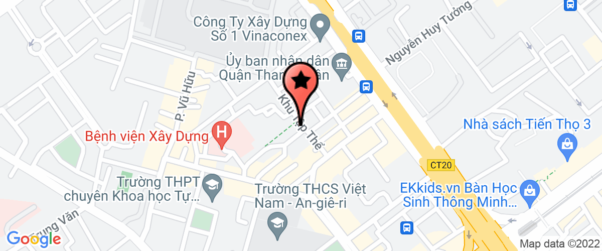 Map go to Vietnam Medical Technology Development Joint Stock Company