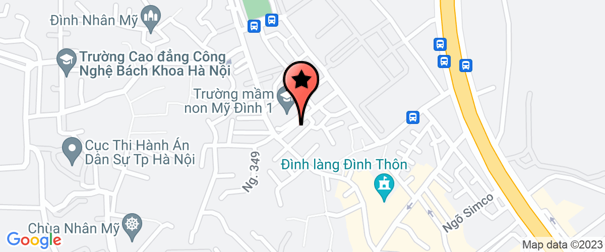 Map go to Nam Trung Real-Estate Management Company Limited