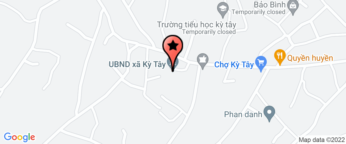 Map go to UBND Xa Ky tay
