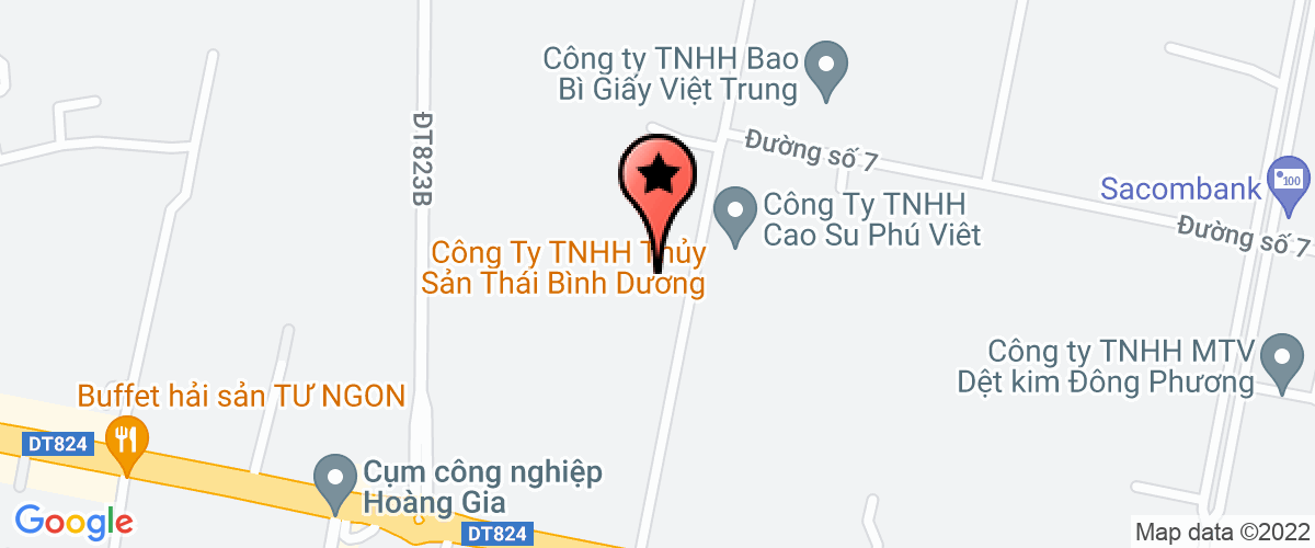 Map go to Son Tan Duc Company Limited