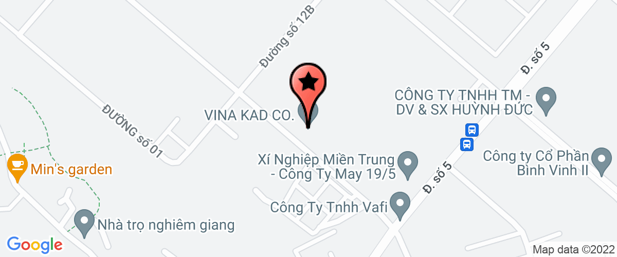 Map go to KAD Industrial S.A VietNam Company Limited