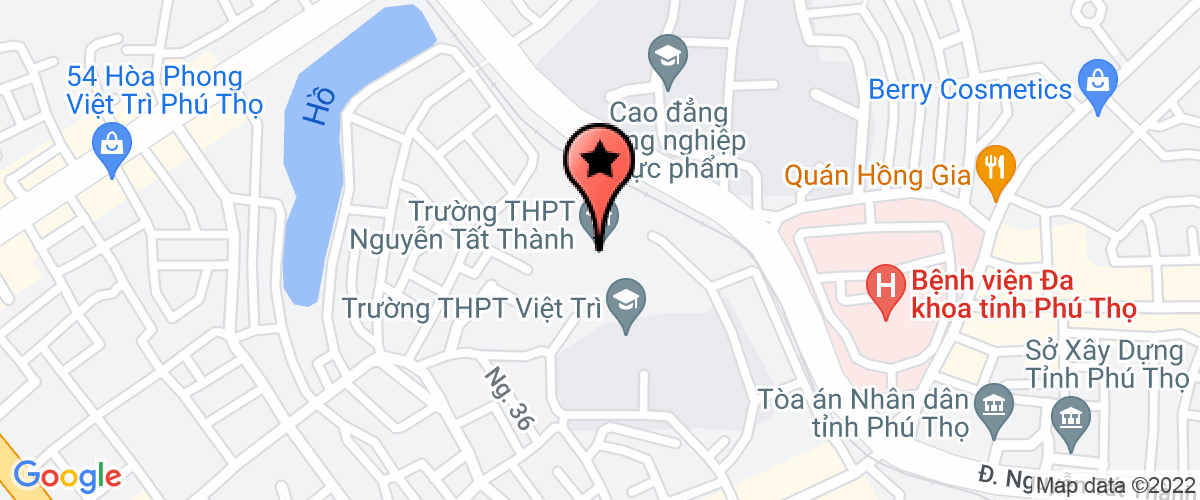 Map go to co phan dau tu VINA SKY Company