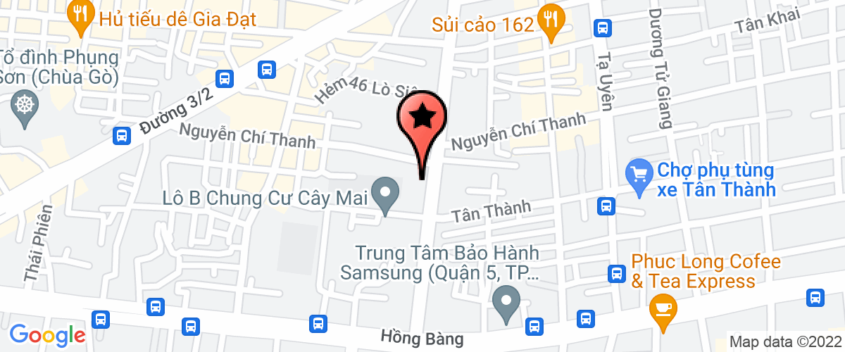 Bản đồ đến Công Ty TNHH Auto Minh Long Phát