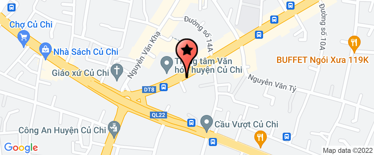 Map go to Thuan Thien Phu Trading Production Company Limited