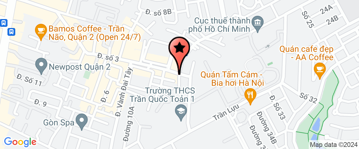 Map go to Branch of   Thanh Nha Travel Transport Trading Company Limited