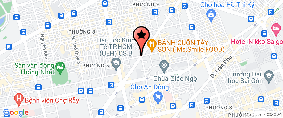 Map go to Dao Duy Limited Law Company