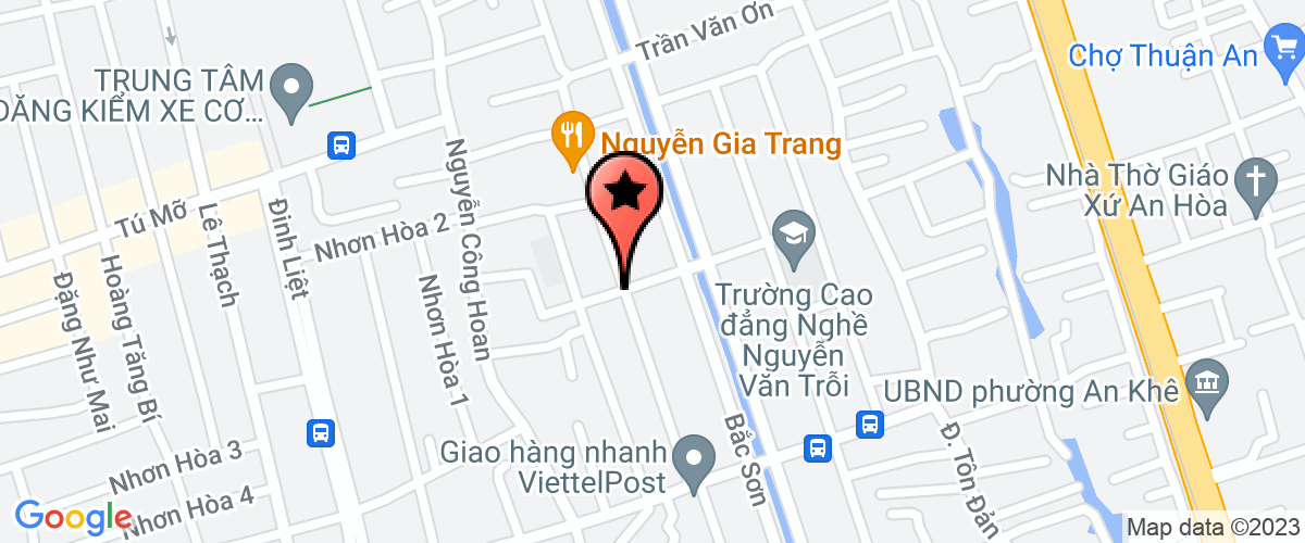 Map go to Phan Phu Tin Company Limited