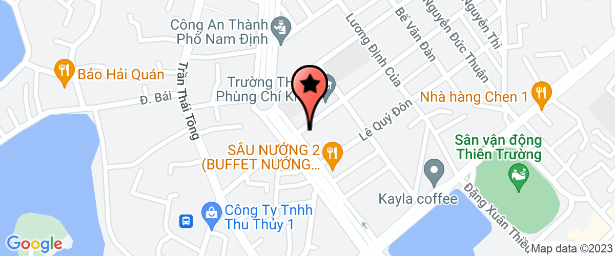 Map go to Chi cuc quan ly chat luongnong lam san va thuy san Nam Dinh Province