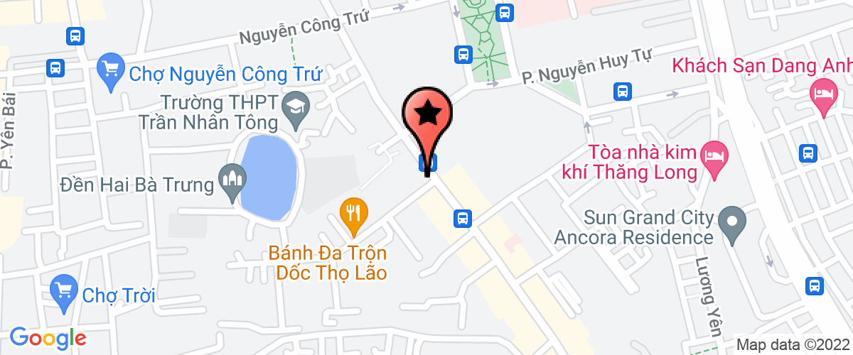 Map go to luat Bau Troi xanh Limited Company