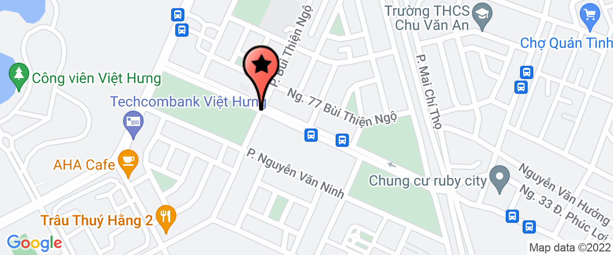 Bản đồ đến Công Ty TNHH Đầu Tư Và Thương Mại Nguyễn Tuân